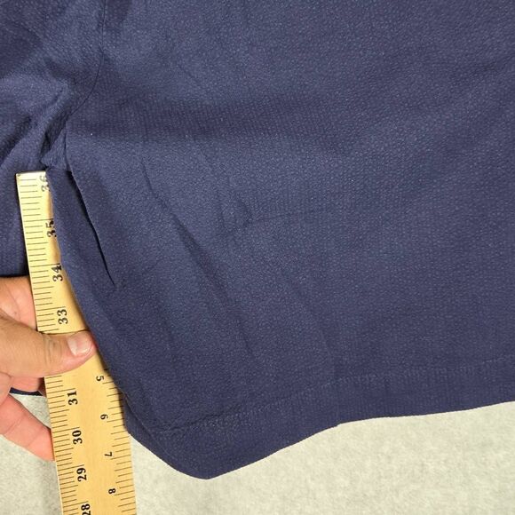 Vintage Polo Ralph Lauren Shorts Golf Pleated Seersucker 33 medium - Picture 11 of 12